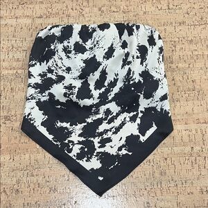 Cow Print Bandana Scarf